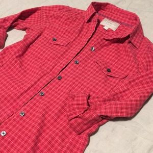 Banana Republic soft flannel plaid shirt